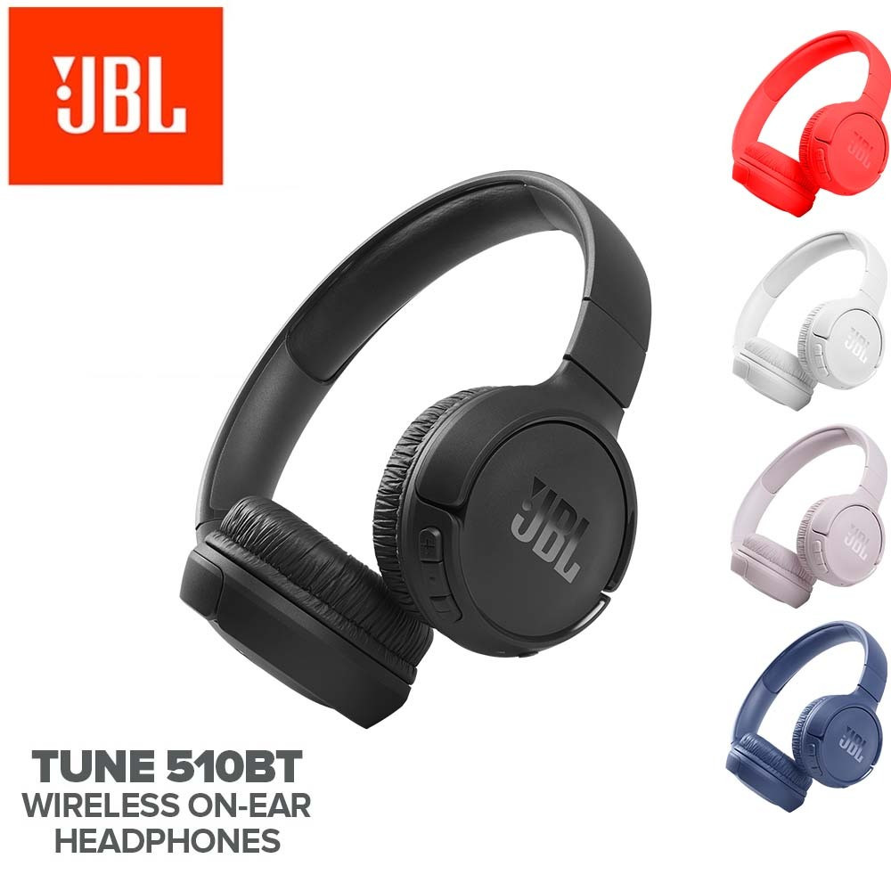JBL TUNE510BT Wireless On-Ear Bluetooth Headphones White
