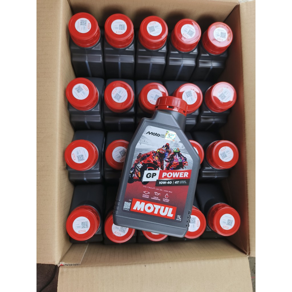 MOTUL GP POWER 1L SAE 10W-40/BOX | Shopee Philippines