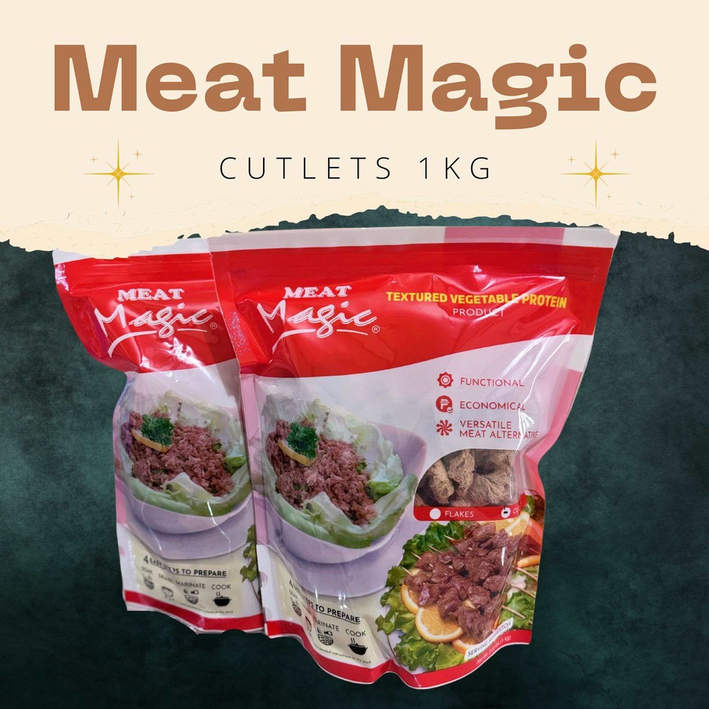 Meat Magic TVP/TSP Dried Cutlets 1kg | Shopee Philippines
