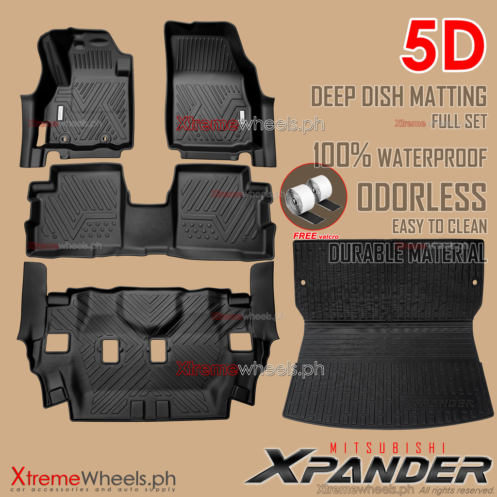 Mitsubishi Xpander GLX GLS CROSS 2019 to 2025 5D Deep Dish Floor