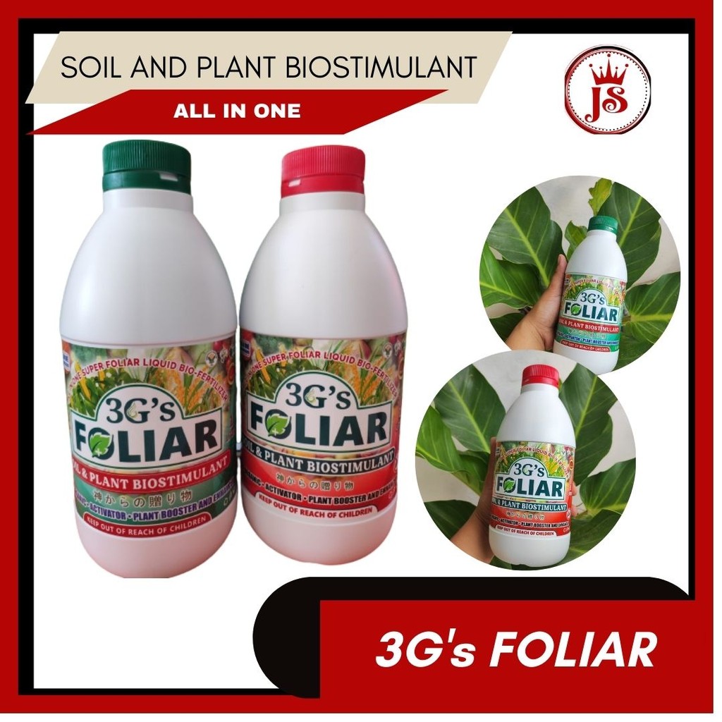 3g's Foliar 1Liter Plant & Fruit Enhancer | Soil Conditioner Para Sa ...