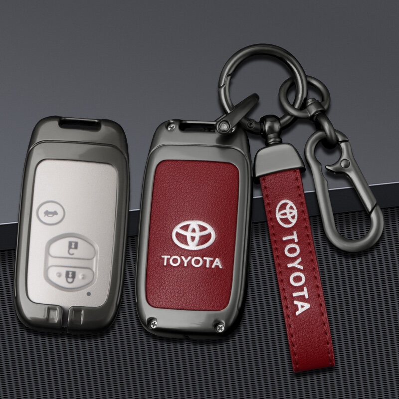 Smart Car Key Fob Cover Shell Keychain Smart For Toyota Camry Wish ...