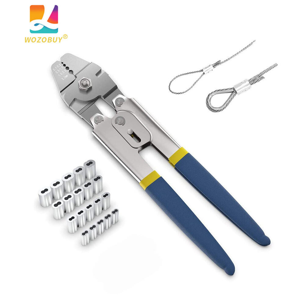 Wire Rope Crimping Swaging Tool Cable Crimps for Aluminum Double