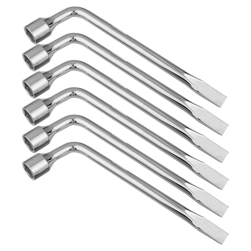 L Shaped Socket Wrench Car Wheel Lug Nut Wrench Key Socket Spanner Car ...