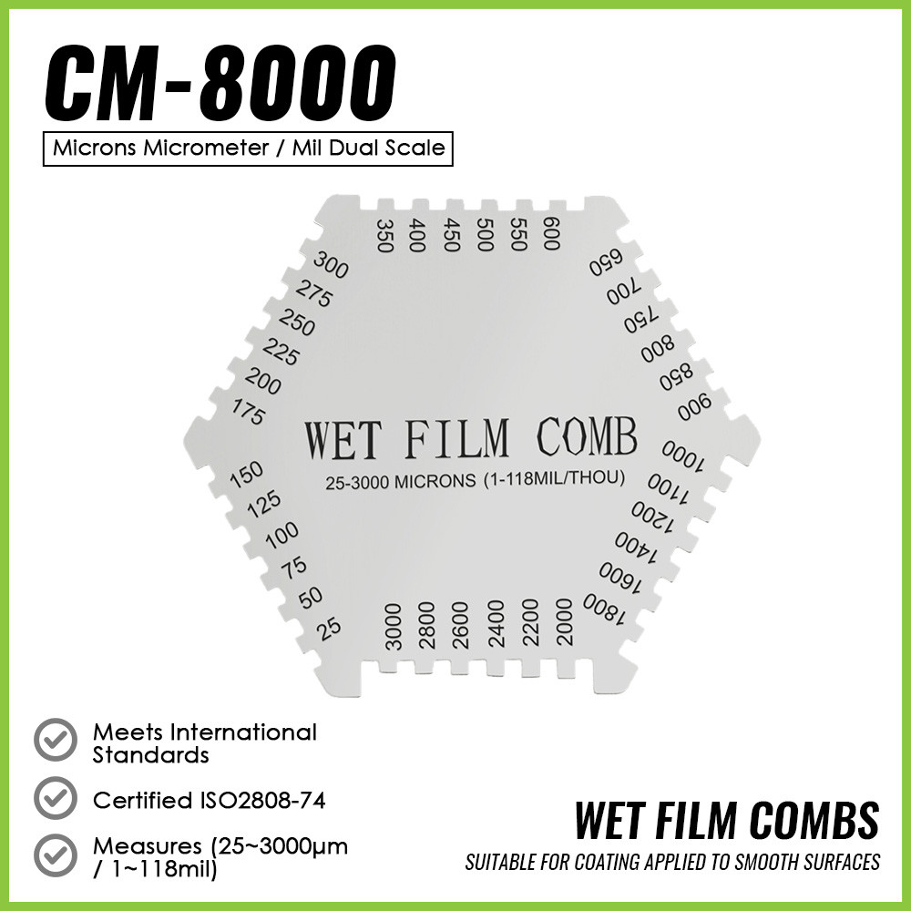 Wet Film Combs For Wet Pain Coating Thickness Elcometer Gauge Enamel ...