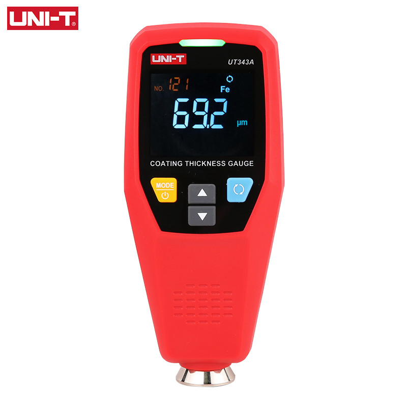 UNI-T UT343A Digital Paint Tester Car Coating Thickness Gauge Film ...