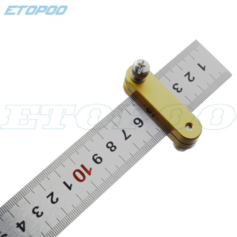 Angle Scribe Aluminum Alloy 45/90 Degrees Angle Line Caliber Ruler ...