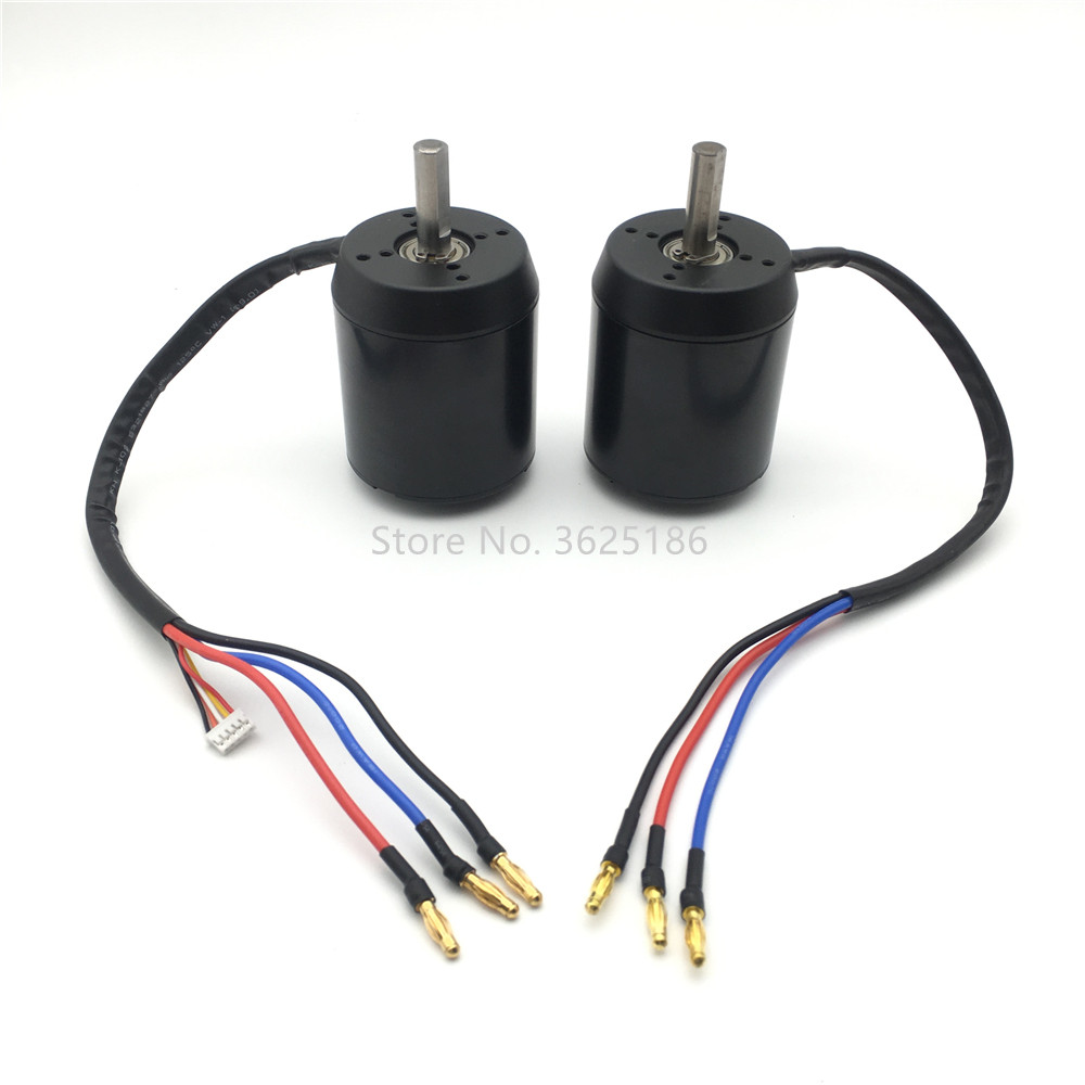 6384 120KV BLDC outrunner brushless 10mm shaft motor 24-36V SL sensored ...