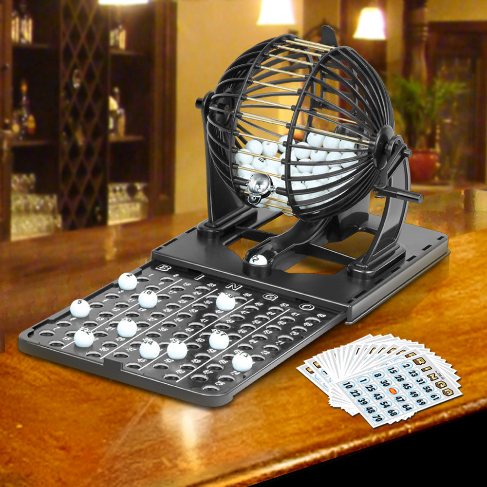 Bingo Lottery Machine Cage Lottery for Bingo Game Set Adult Family ...