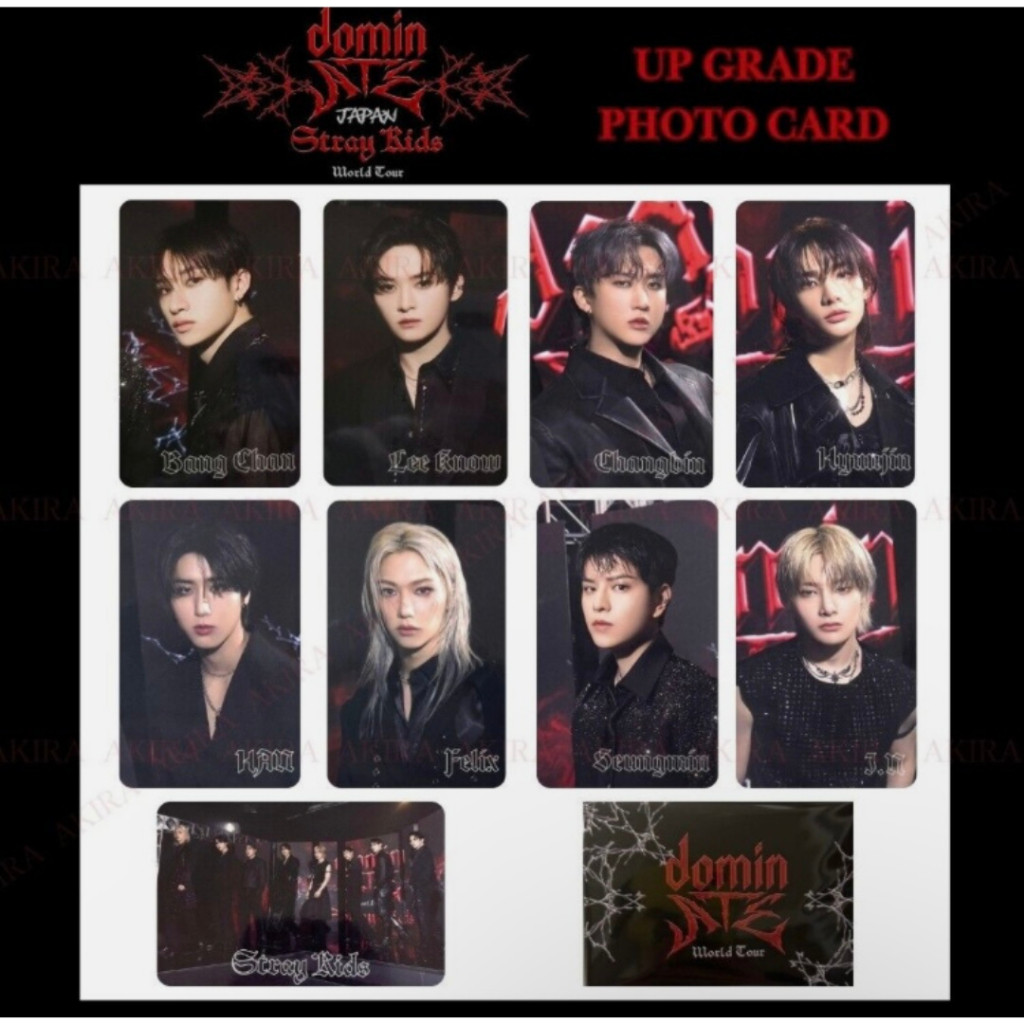 PYAJUU Stray Kids Photocard Set – 127PCS DominATE: CelebrATE Lomo