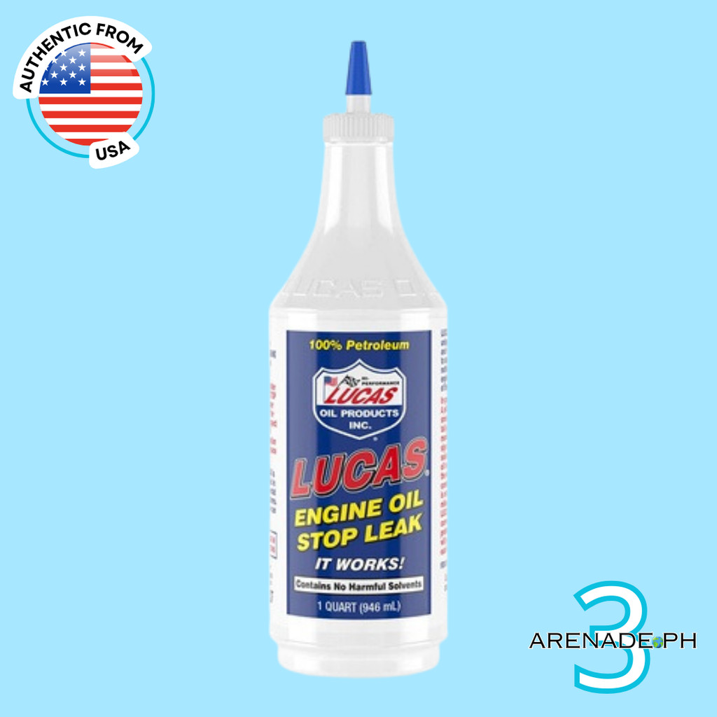 Lucas Engine Oil Stop Leak 100% Petroleum, 1 Quart / 946ml | Shopee ...
