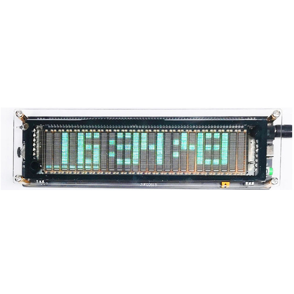 ☑AK2515 MIC Pick Up Audio Spectrum VFD Sound Level Meter VU Meter ...