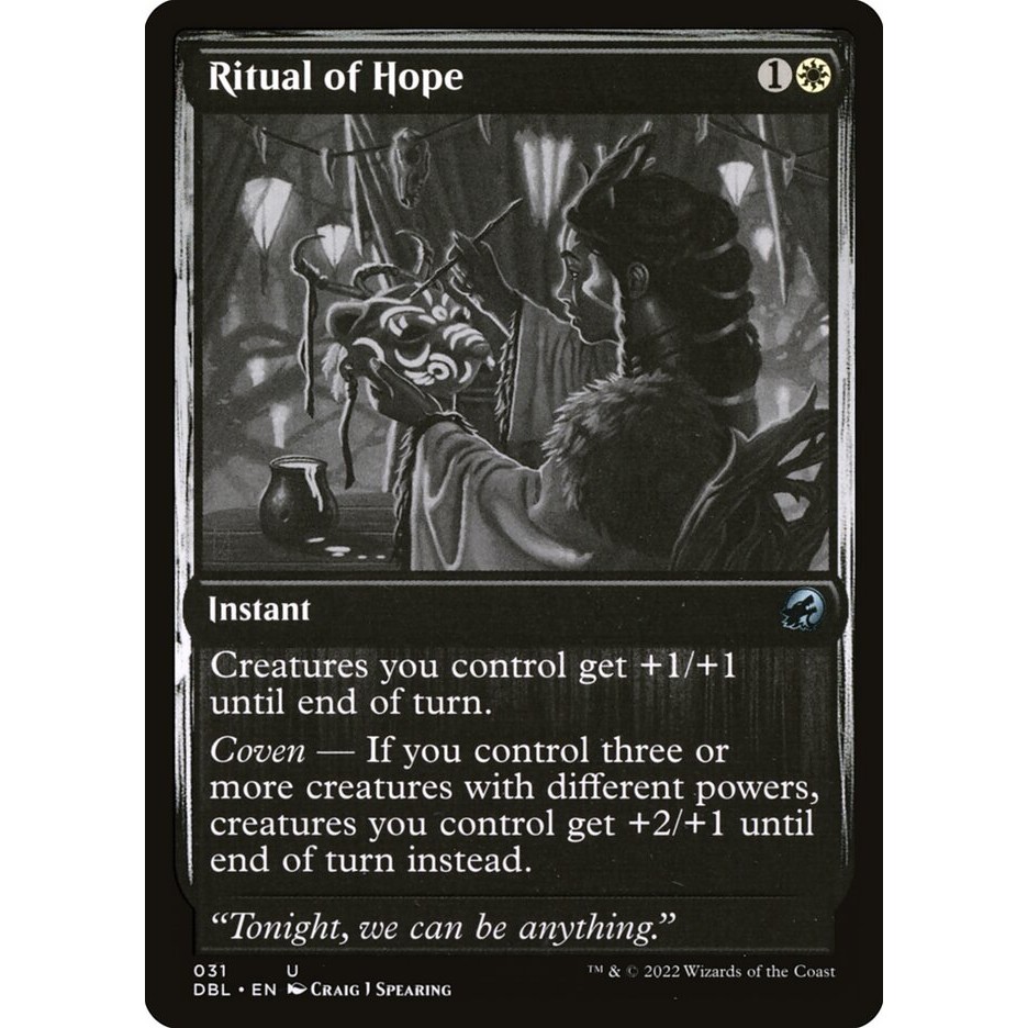 Ritual of Hope normal Innistrad: Double Feature DBL MTG Magic the ...