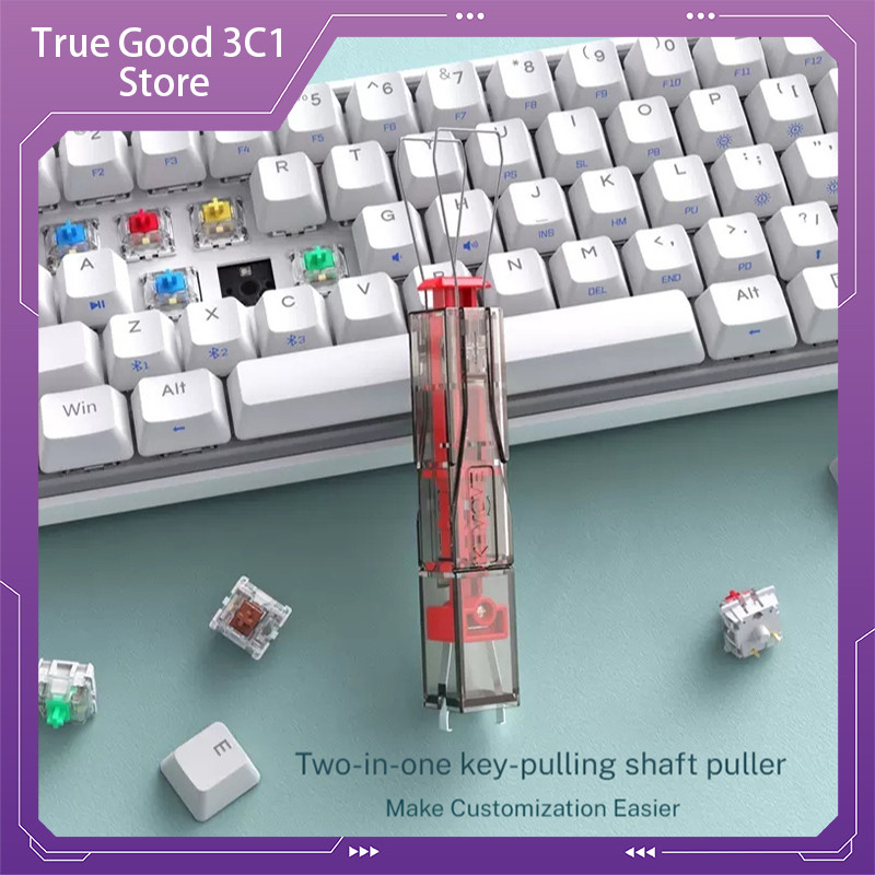 ⓛP10 2-In-1 Switch Puller Keycap Puller Shaft Puller Hot-Swappable ...