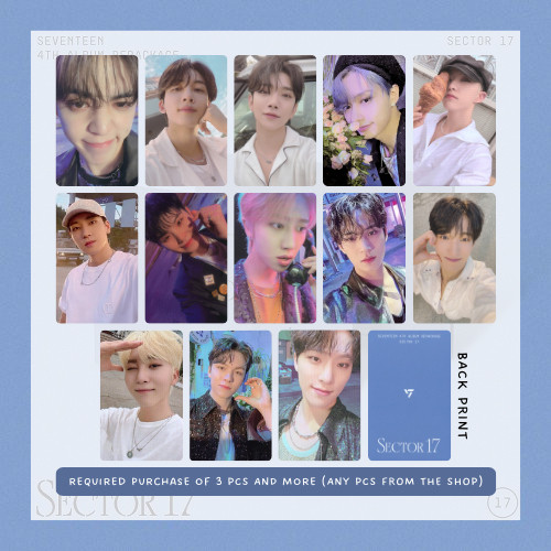 PER PIECE] SEVENTEEN JOSHUA 4TH ALBUM REPACKAGE SECTOR 17 LOMO