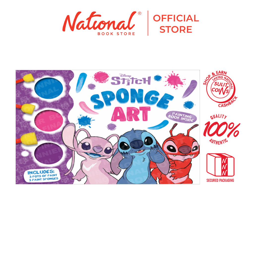 Disney Stitch: My First Sponge Art - Trade Paperback - Coloring Books ...