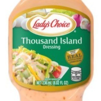 Lady's Choice Thousand Island Salad Dressing 236ml Single | Shopee  Philippines