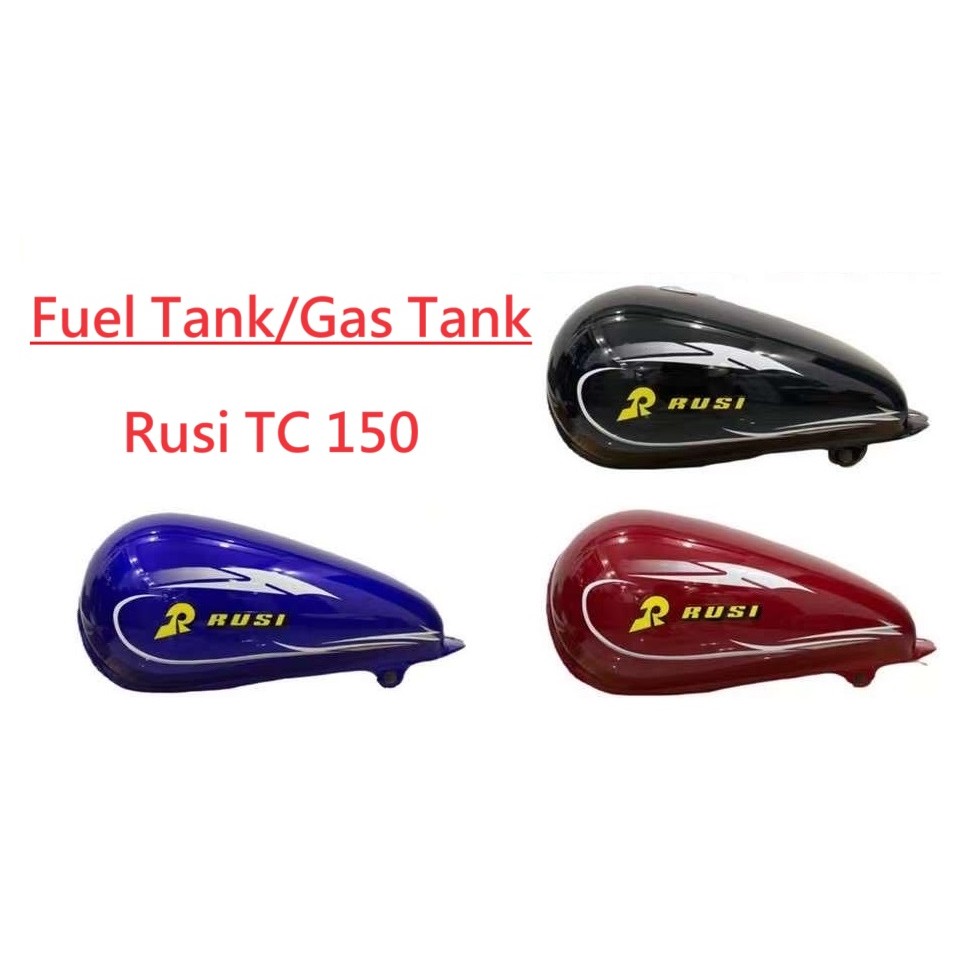 Fuel Tank/Gas Tank - Rusi 125/150/175 (Red/Black/Blue) | Shopee Philippines