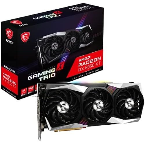 MSI Radeon RX 6950 XT GAMING X TRIO 16G graphics board VD8091 | Shopee ...