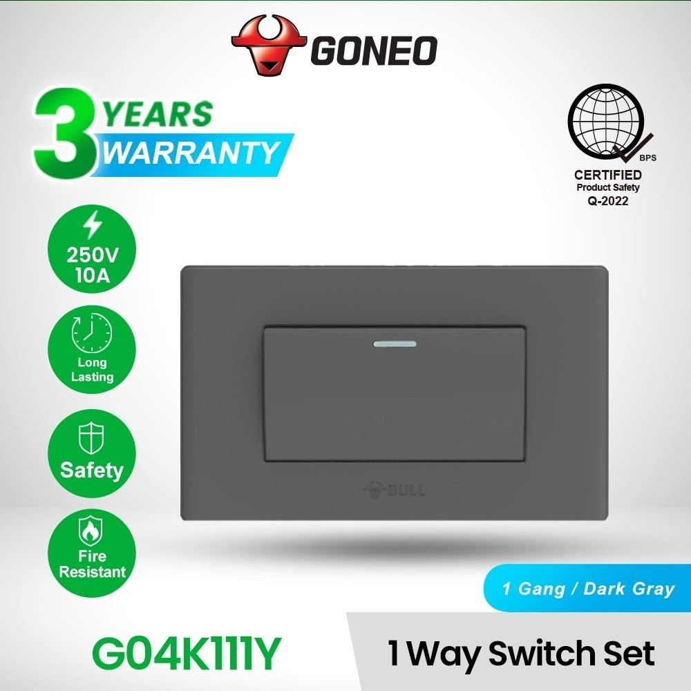 Bull 1 Way and 3 Way Switch convenient and stylish wall switch easy to ...