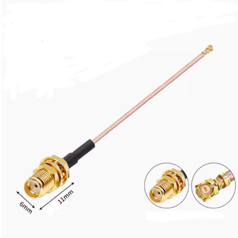 20CM long SMA female to IPEX 1/2/3/4/5 multihead adapter cable 3G 4G
