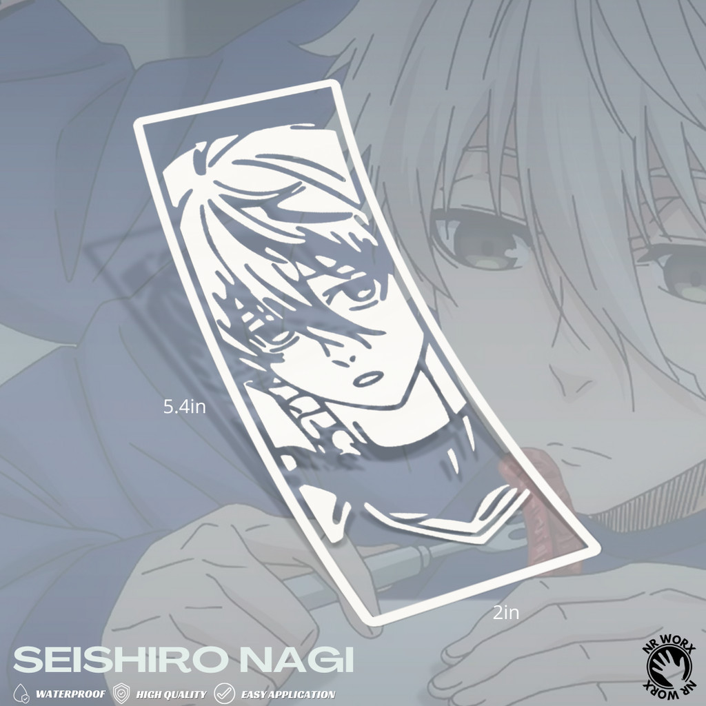 Blue Lock Seishiro Nagi Vinyl Decal Anime Sticker | Shopee Philippines
