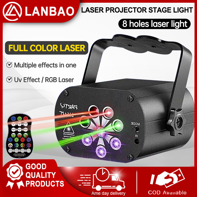240 Pattern Laser Projector Stage Light LED RGB Party KTV Club DJ Disco ...