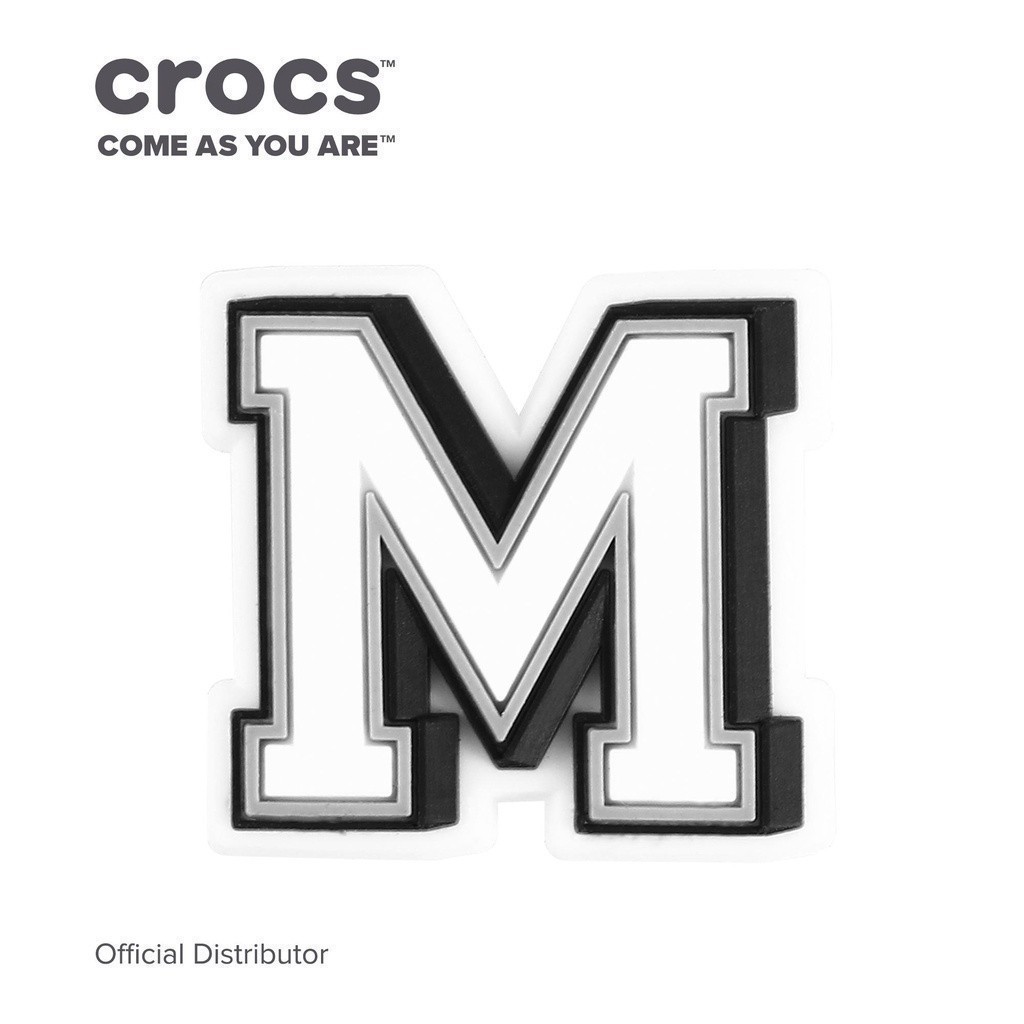 Crocs Jibbitz Charm Letter M Shopee Philippines