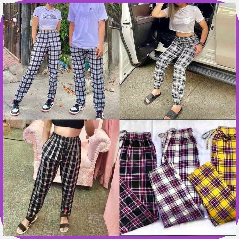 Trendy}c)Unisex}R)Retro}PB)Checkered}rq)Pants}tJ)Pranela}CK)Plaid}nX ...