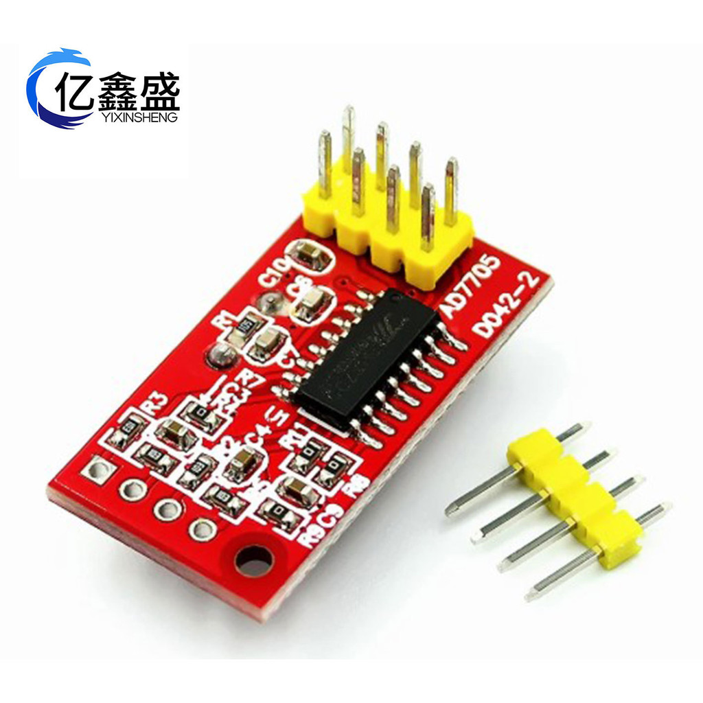 AD7705 Two-Way16Bit ADC Data Acquisition Module Programmable Input Gain ...