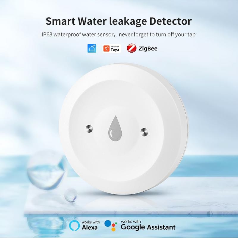 ZigBee TUYA Water Leak Detector Flood Sensor Water... - Grandado - View #6
