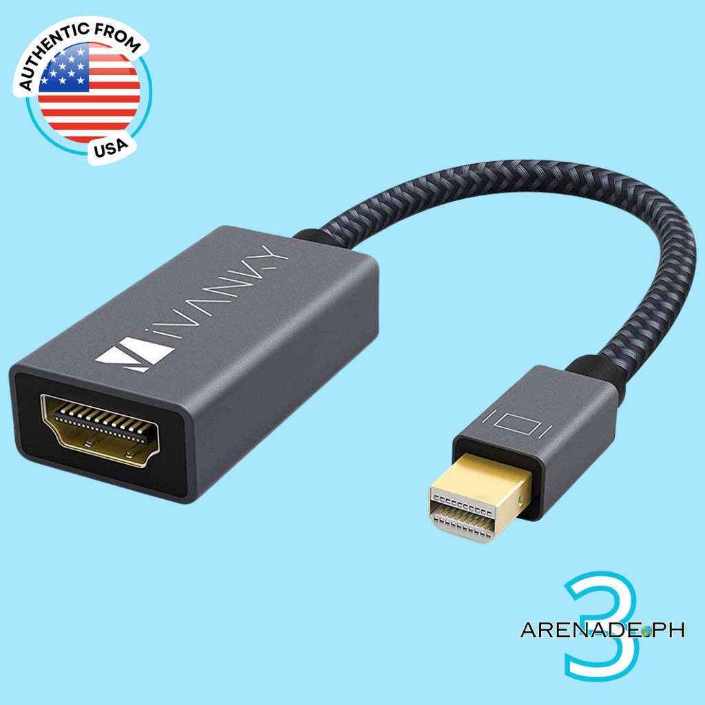 iVANKY Mini Display Port to HDMI Adapter, Gray | Shopee Philippines