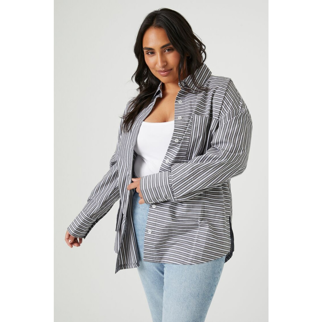 Forever 21 Women's Striped 'New York 38' Raglan Long Sleeve Tee - View #9