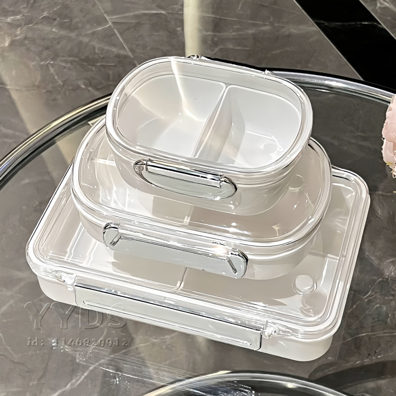 Fruit Bento Box Divided Crisper Box For Children And Students Spring ...