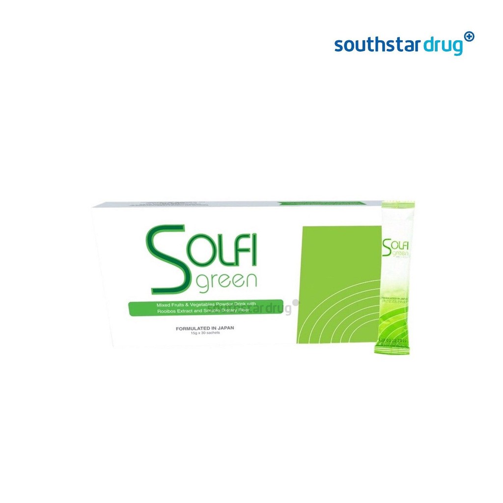 Solfi Green Mixed Fruits & Vegetables Power Drink | Shopee Philippines