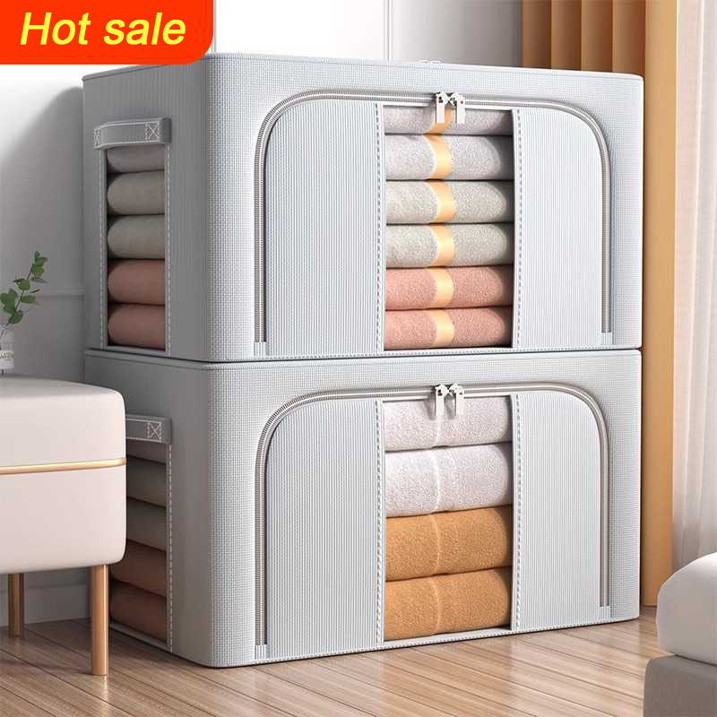Clothes storage box Large capacity clothes organizer box folding ...