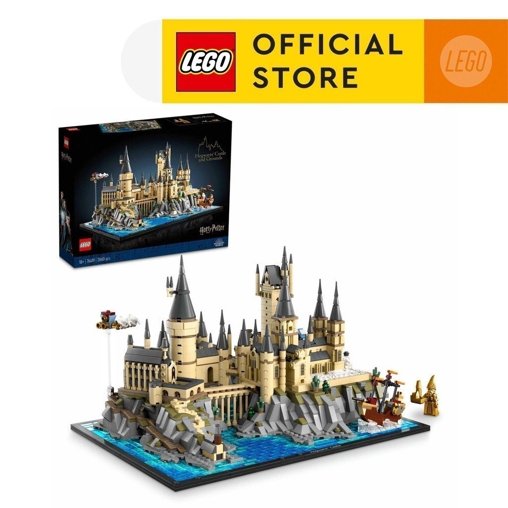 LEGO Harry Potter 76419 Hogwarts Castle and Grounds Building Set