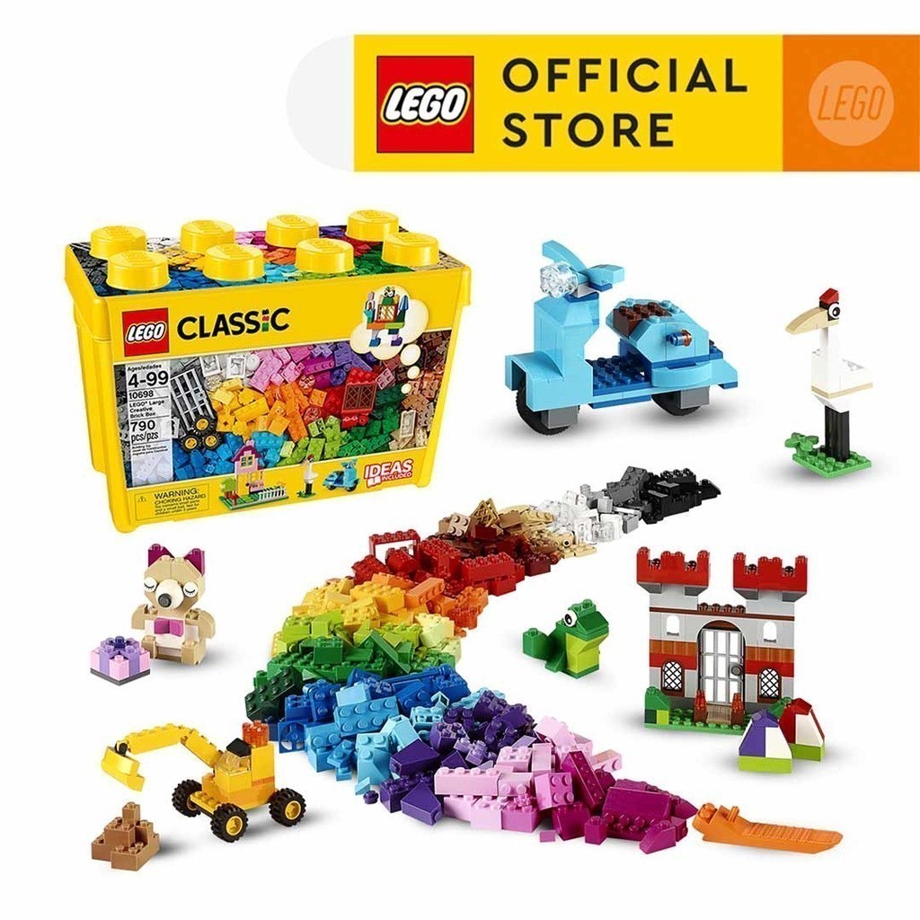 LEGO® Classic 10698 Large Creative Brick Box (790 Pieces) Creative