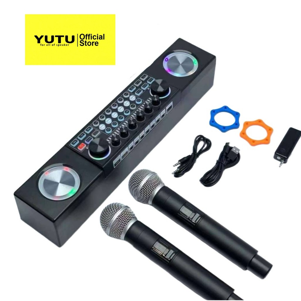 YUTU SY6 wireless live singing sound card audio all-in-one home outdoor ...