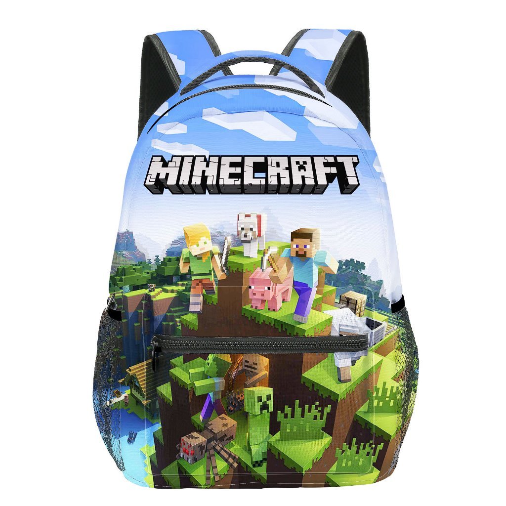 Minecraft TNT Women Backpack Cartoon Mochila for Girls Boys Travel ...