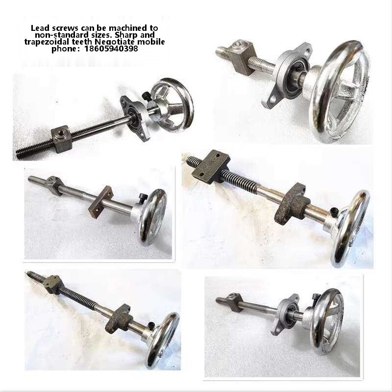Machine slide table nut hand cranked kit, guide rail adjustment, sharp ...