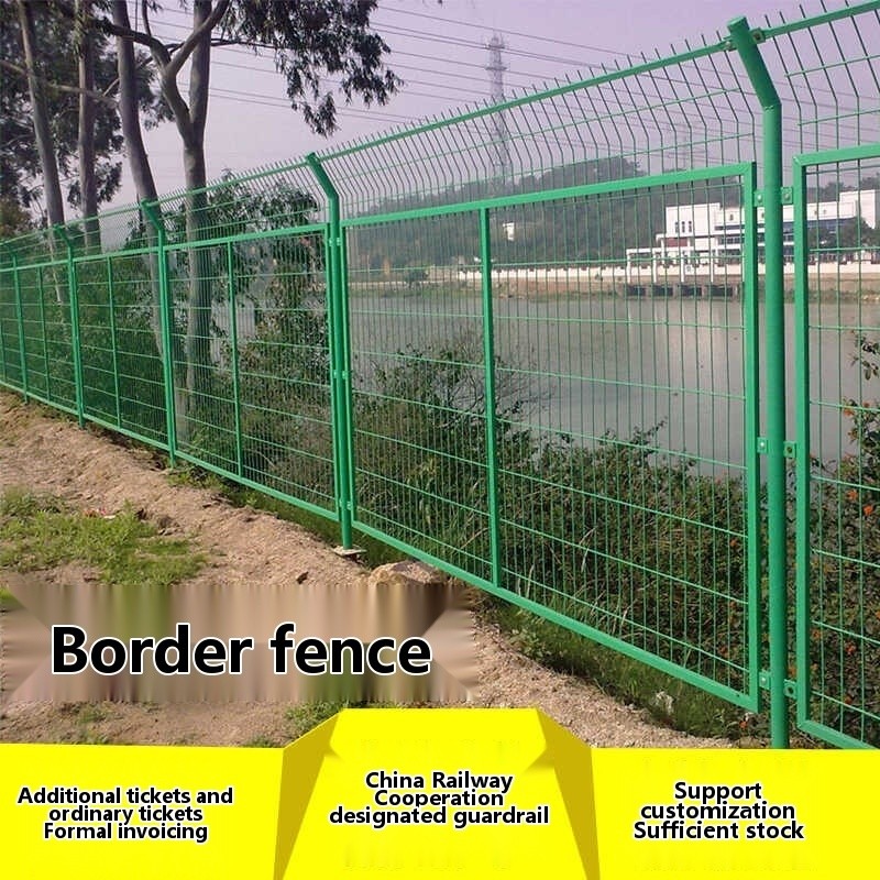 Anti-Climbing Border Frame Protective Wire Mesh Highway Barrier Railway ...