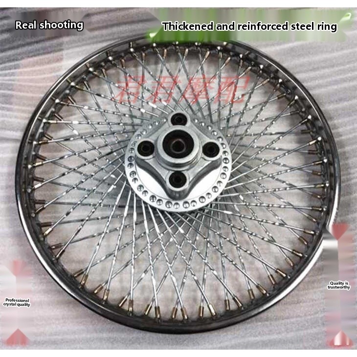 Motorcycle Steel Rim CG125 Rear Mesh Modified Hub Thickened and ...