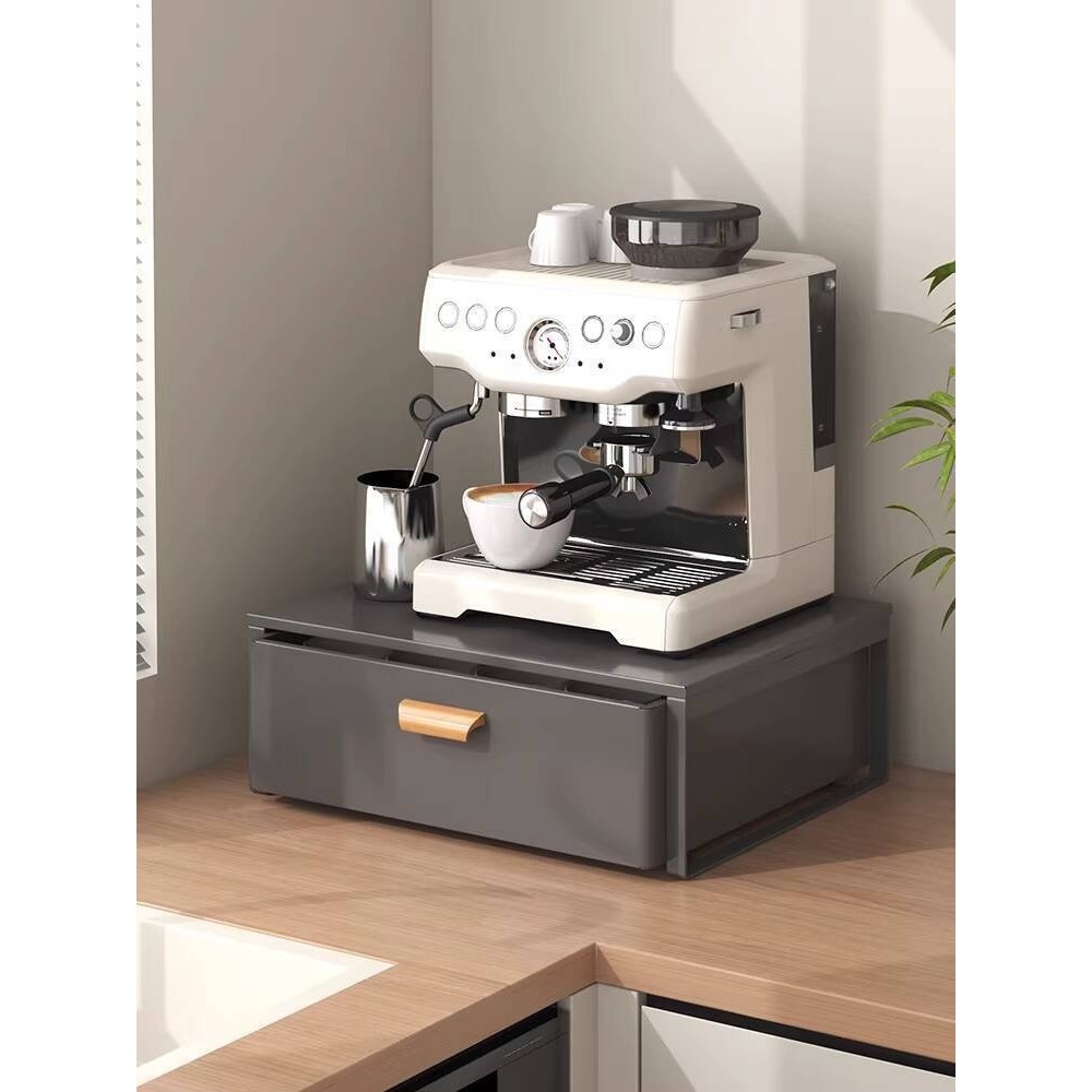 Jijia Coffee Machine Storage Rack Elevated Rack Display Table Tea ...