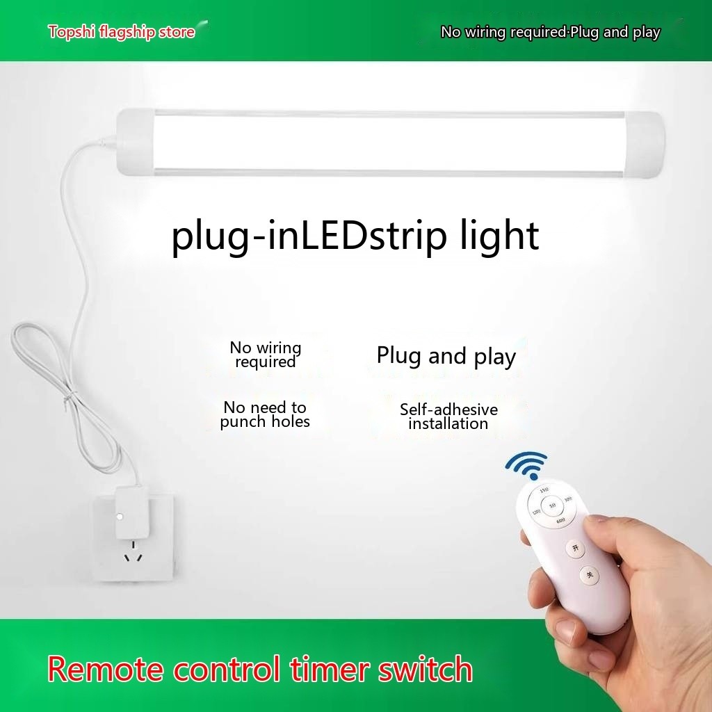 Timed Remote Control LED Strip Light No Flicker High Brightness Soft ...