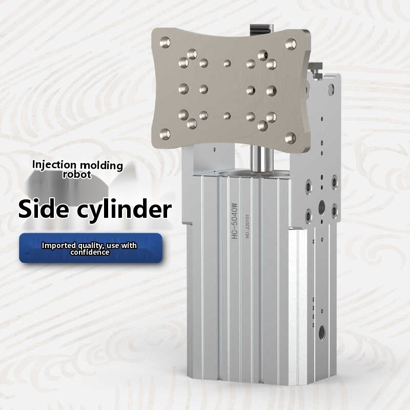 Injection molding robot arm 90 degrees force side posture rotation ...