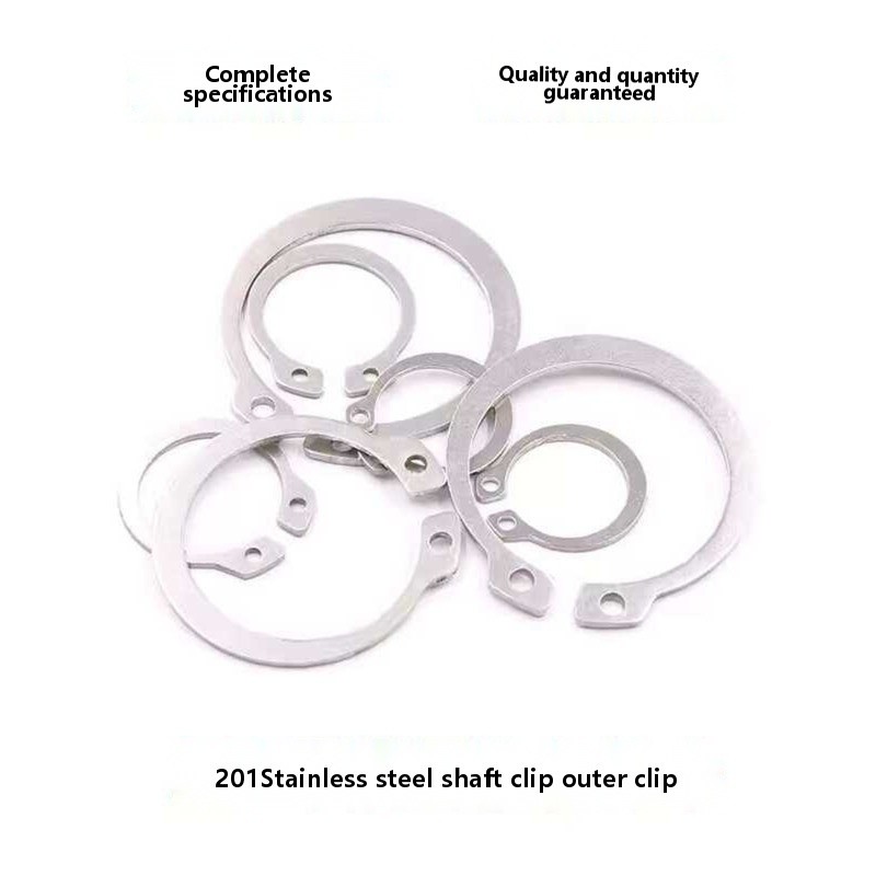 201 Stainless Steel Elastic Retaining GB894 External Circlip Shaft Snap ...