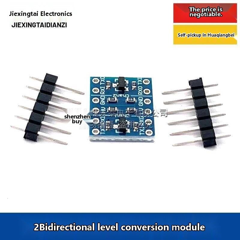 2-channel level conversion module 3.3V to 5V to 5V to 3.3V IIC UART SPI ...