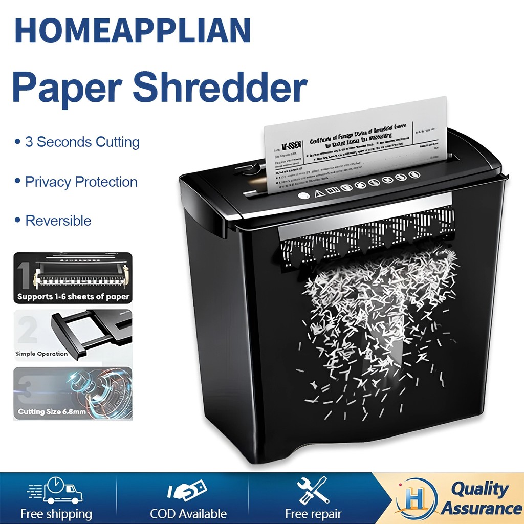 Electrolmax Electric Document Shredder A4 Automatic Paper Shredding ...
