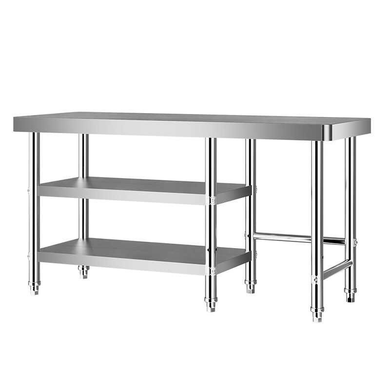0J Combination Workbench Tatlong layer Commercial Kitchen Operating ...